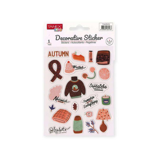 Picture of TANEX KIDS DECORATIVE AUTUMN STICKERS